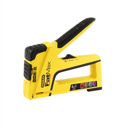 Степлер "Light Duty TR400 4 в 1" скоба типа G, A, кабельная и гвозди FatMax Степлер "Light Duty TR400 4 в 1" скоба типа G, A, кабельная и гвозди FatMax
